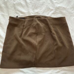 Motel Rocks brown Mini Skirt